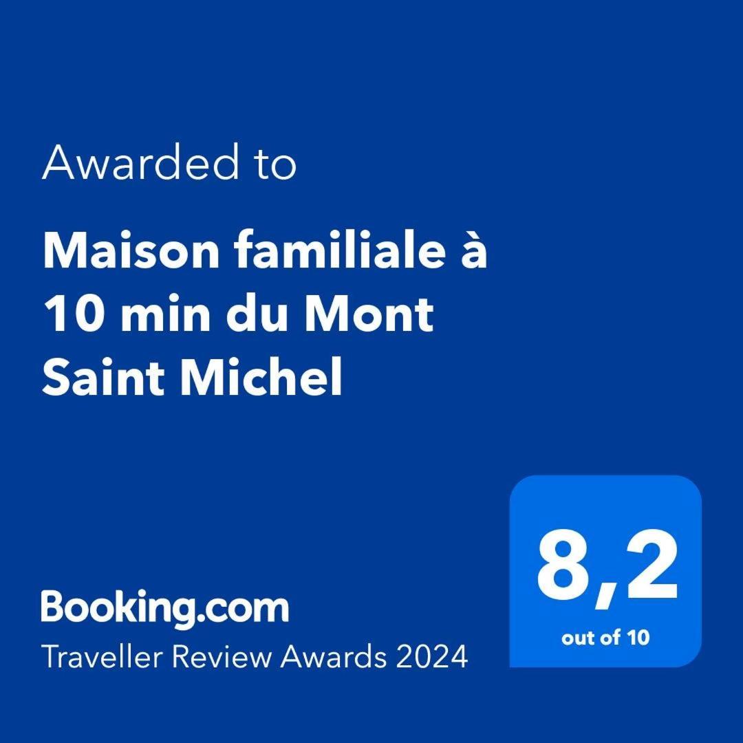 Maison Familiale A 10 Min Du Mont Saint Michel ปงตอร์ซง ภายนอก รูปภาพ